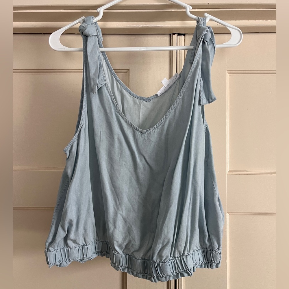 NWOT Tie Shoulder Tank